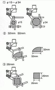 Preview: Diamond K-501 Dachrelingklemme-03